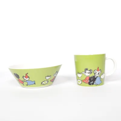 Tableware set (Thingumy & Bob) from Moomin by Arabia