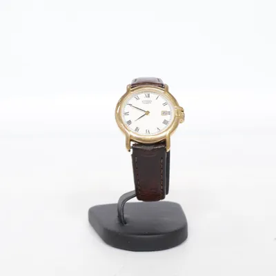 Armbåndsur (Brun, Guld, Hvid) fra Citizen Quartz