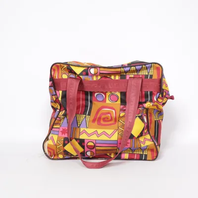 Weekendtaske (Flerfarvet) fra Invicta Polyester, Polyurethan