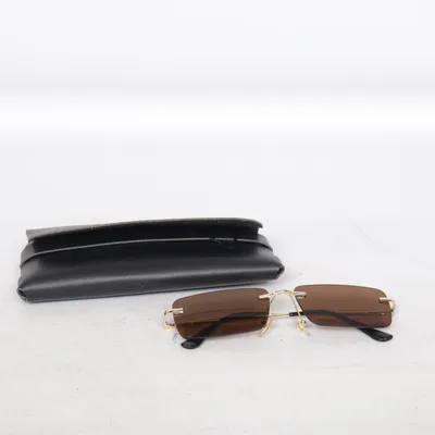 Sunglasses (Brown, Silver) from Aiv