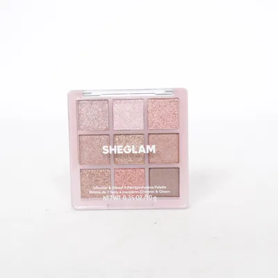 Øjenskygge palette (Glimmer & Gleam 9-Pan Eyeshadow Palette) fra SHEGLAM