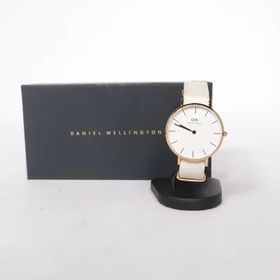 Polshorloge (Wit, Goud) van Daniel Wellington