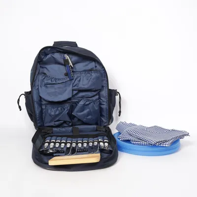 Picnic backpack (Blue) from Sundsvall