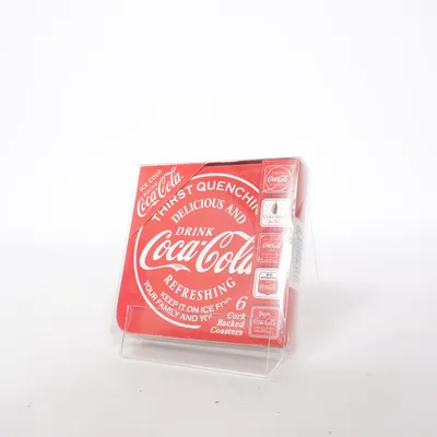 Coasters (Rød, Hvid) fra Coca Cola