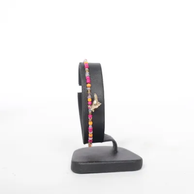 Bracelet (Rose, Orange, Multicolore) de Pearls for Girls Métal inconnu