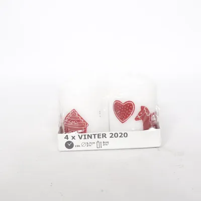 Pillar candle (Vinter 2020) from IKEA