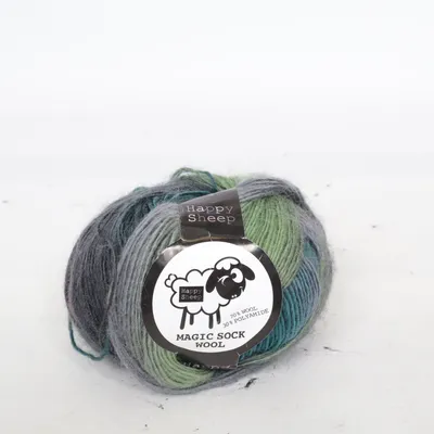 Garn (Magic Sock Wool) von Happy Sheep Polyamid, Wolle