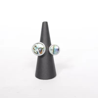 Ring (Silverfärgad, Flerfärgad) Okänd metall