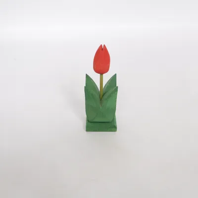 Woondecoratie (Rood, Groen) van Handmade