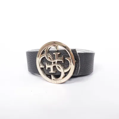 Belt (Black, White, Gold) from Guess