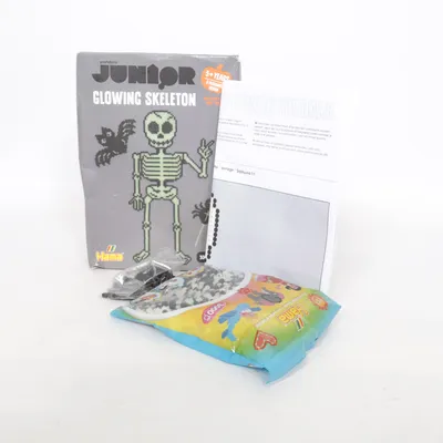 Plastic kralen (Zwart, Wit) van Hama