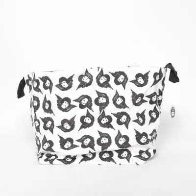 Storage (White, Black) from Mique Cotton