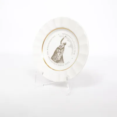 Bordje (Wit, Goud) van Royal Copenhagen