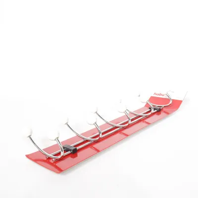 Clothes hanger (Red, White, Silver) from Habo