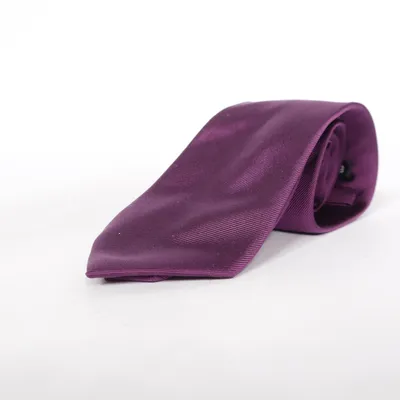 Cravate (Violet) de Batistini Soie