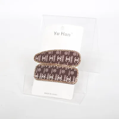 Barrette (Marron, Or) de Han Han