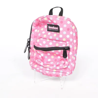 Backpack (Pink, Multicolored) from Booboo Polyester