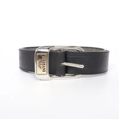 Riem (Zwart) van Armani Leer