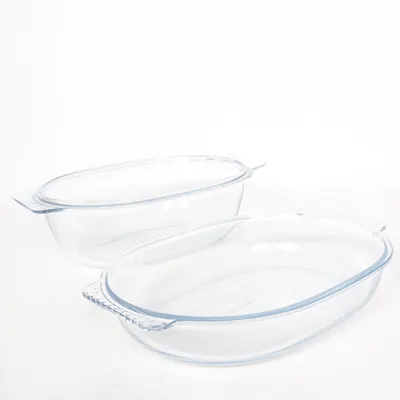 Servies (Transparant) van Pyrex
