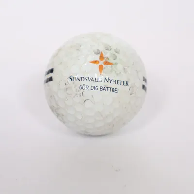 Golfbal (Wit) van Sundsvall Nyheter