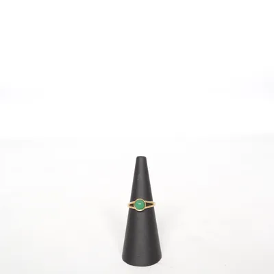 Ring (Gold, Grün) Unbekanntes Metall