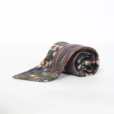 Stropdas (Blauw, Bruin, Groen, Meerkleurig) van Adelsten Polyester