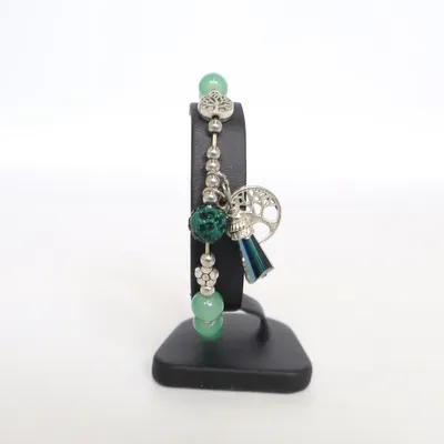 Bracelet (Green) Unknown metal