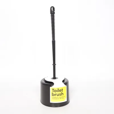 Toiletborstel (Zwart) van Rusta