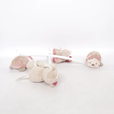 Baby mobiel (Grijs, Roze) van Nattou
