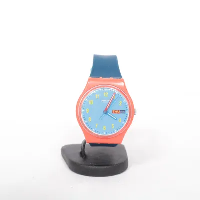 Polshorloge (Blauw, Rood) van Swatch