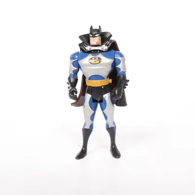 Leksaksfigur (Blå, Silverfärgad, Svart) från DC Comics