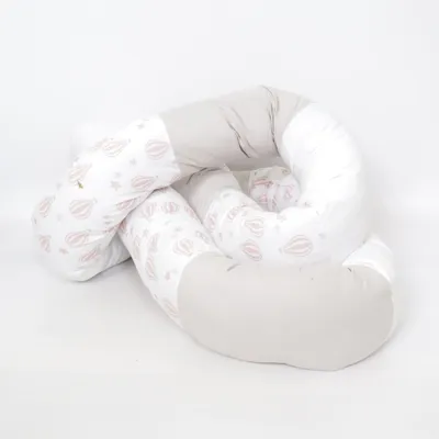 Gravidkudde (Vit, Grå, Rosa) från Arnestorp