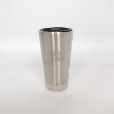 Termosmugg (Silverfärgad, Svart) från Klean Kanteen
