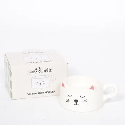 Ljusstake (Cat Tealight Holder) från Sass & Belle