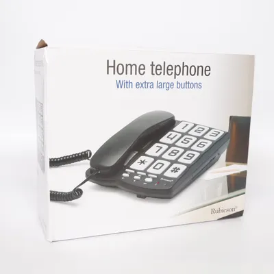 Telefon (Svart) från Rubicson