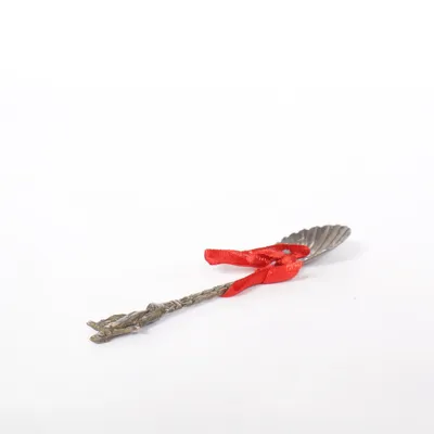 Spoon (Silver, Red) Silver