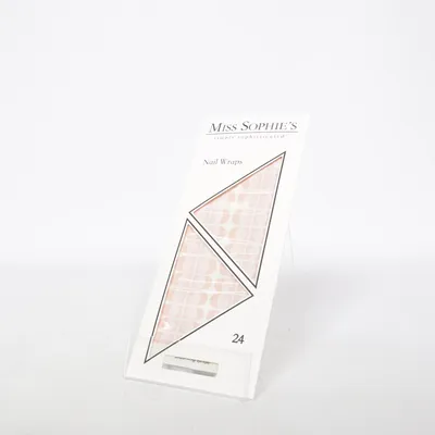 Nail decoration (Pink, White) from Miss Sophie's