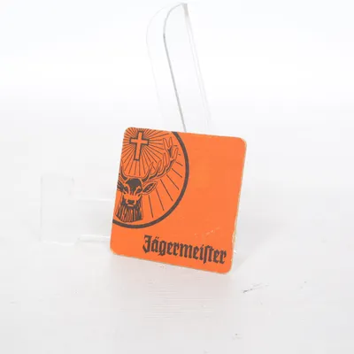 Glasunderlägg (Orange, Svart) från Jägermeister