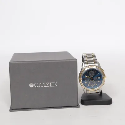 Armbandsur (Blå, Silverfärgad, Guldfärgad) från Citizen