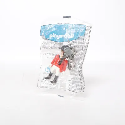 Nøglering (Rød, Sort, Hvid) fra Playmobil