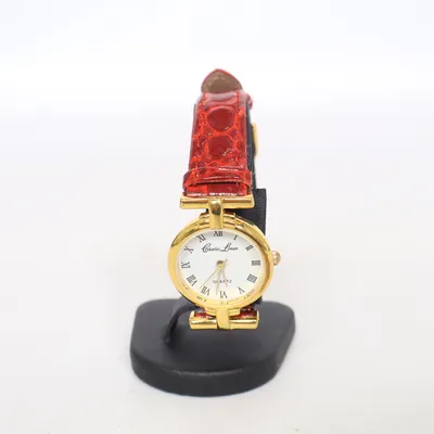 Polshorloge (Rood, Goud) van Charles Leman