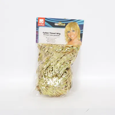 Peruk (Guldfärgad) från Smiffys