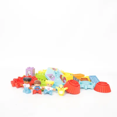 Byggesæt (Grøn, Rød, Guld, Gul) fra LEGO