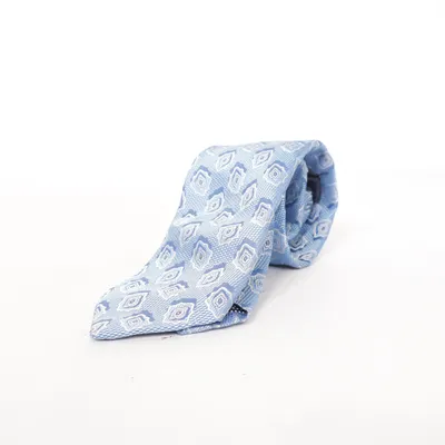 Cravate (Bleu, Multicolore) de Eton Soie