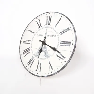 Wall clock (White, Black)