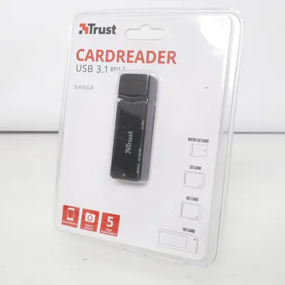 Kortlæser (Sort) fra Trust