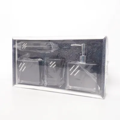 Badrumsinredning (Svart) från Hoffmanns