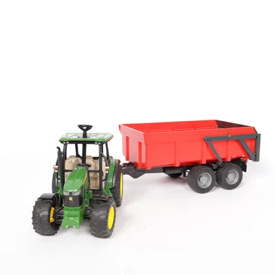 Speelgoed auto (Groen, Rood, Geel) van Bruder