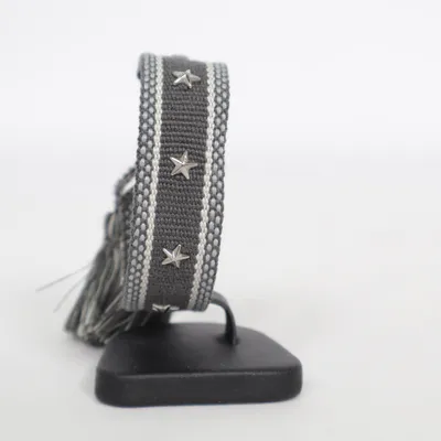 Bracelet (Black, Gray) Unknown metal