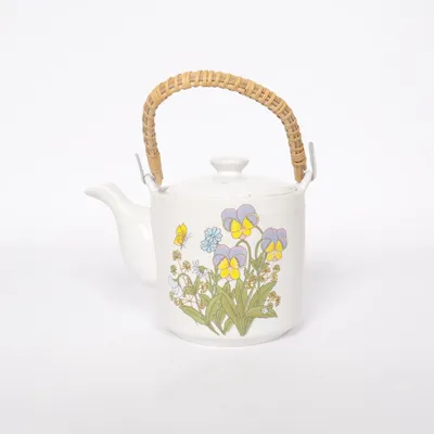 Tekanna (Vit, Flerfärgad)